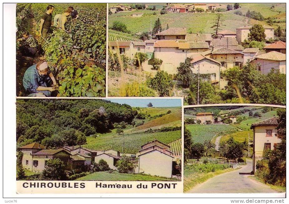 CHIROUBLES  - 4 Vues : Hameau Du PONT - Chiroubles