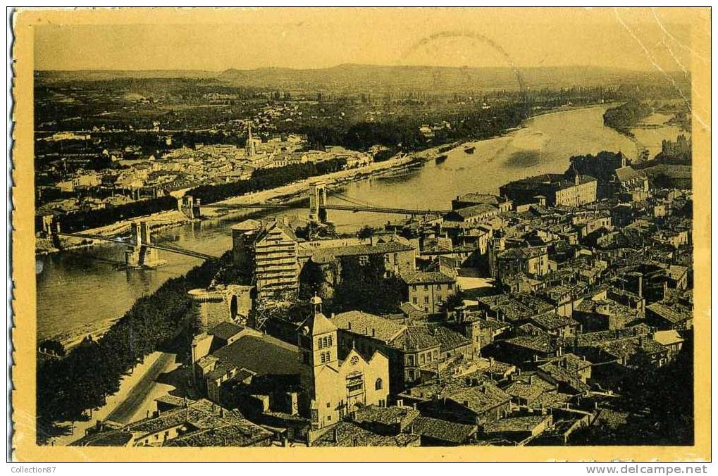 07 - ARDECHE - TOURNON Sur RHONE - BELLE VUE D'ENSEMBLE - Tournon