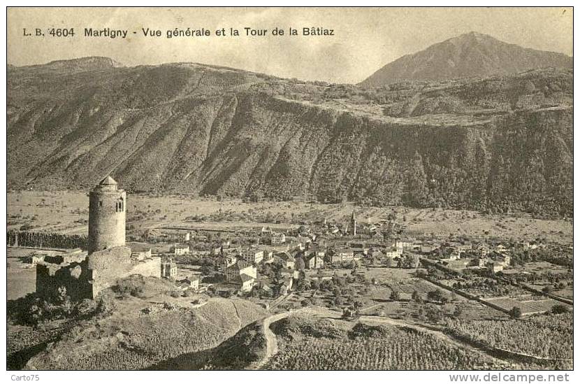 SUISSE - Martigny - Vue Générale - Martigny