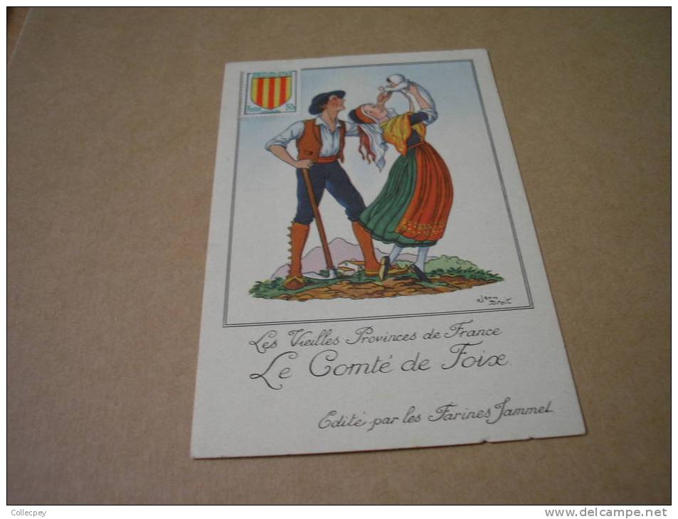 CPA Illustrateur Jean Droit Les Vieilles Provinces LE COMTE DE FOIX - Droit