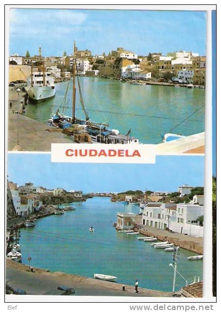 MENORCA (Baleares) : Puerto De CIUDADELA  ; TB - Menorca
