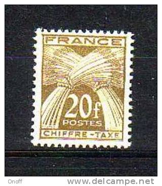 (A0023) France Taxe  77 ** - Mint/Hinged