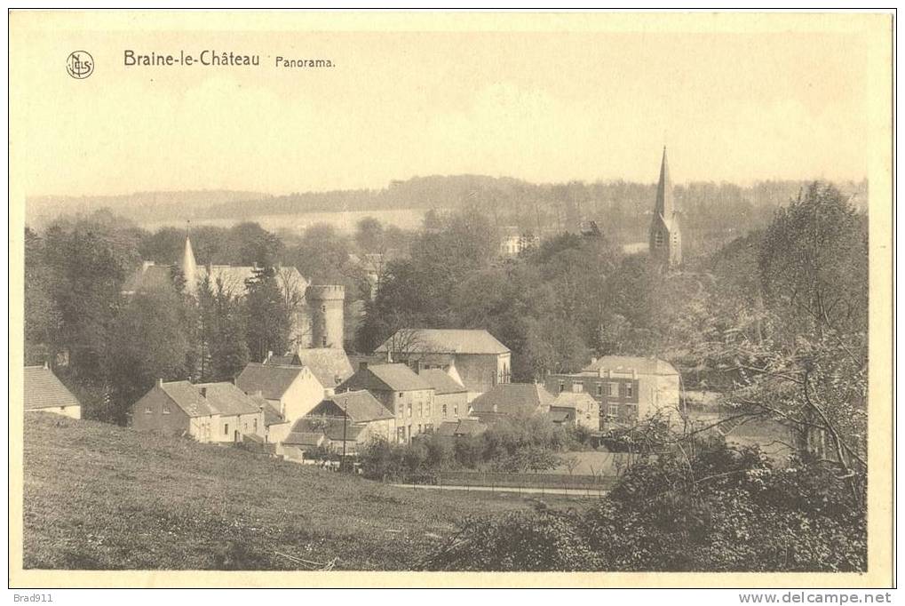 Braine Le Château - Panorama - +/- 1930 - Braine-le-Château
