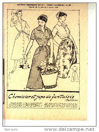 Femmes D´aujourd´hui N° 530 Du 26/06/1955 1 Article Interview . Pierre  BALMAIN . - Lifestyle & Mode