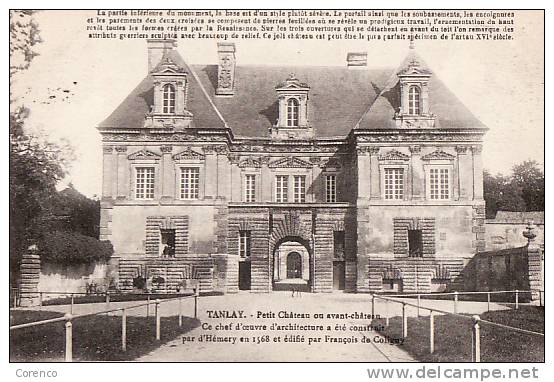 89   TANLAY   Petit Chateau   Circulée 1917 - Tanlay