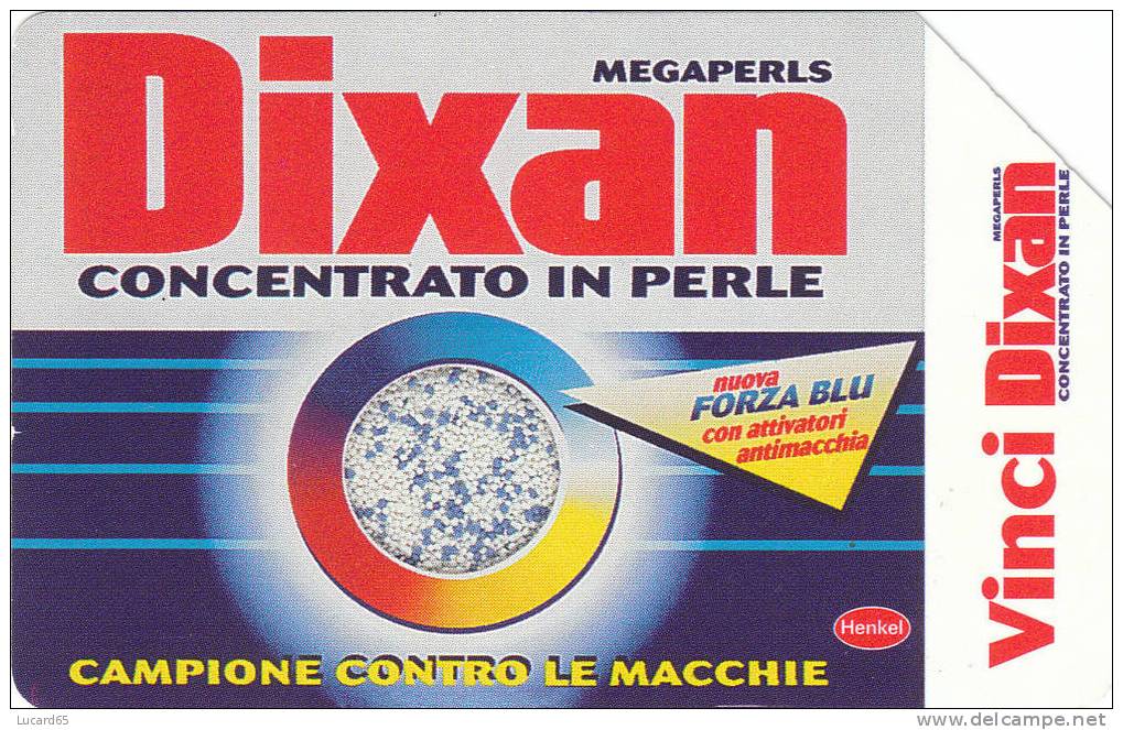 SCHEDE TELEFONICHE -  PHONECARD / TELECARTE / TELETARJETA USATA "DIXAN" - Publiques Figurées Ordinaires