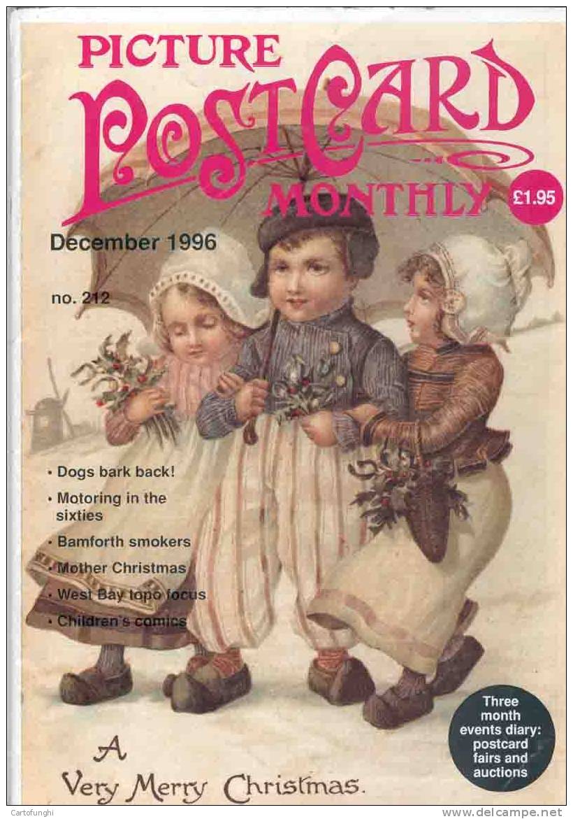 S PICTURE POSTCARD MONTHLY DECEMBER  1996 No. 212 MODIFICATE CONDIZIONI SPEDIZIONE - Andere & Zonder Classificatie