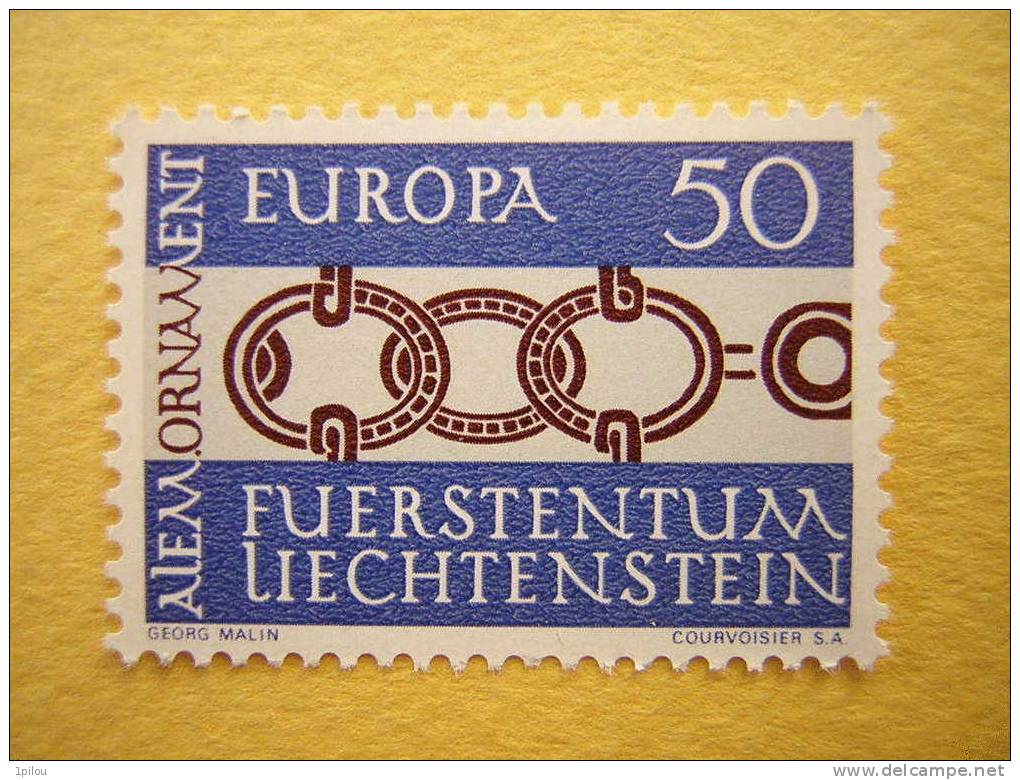 LIECHTENSTEIN. EUROPA 1965 NEUF ** - 1965