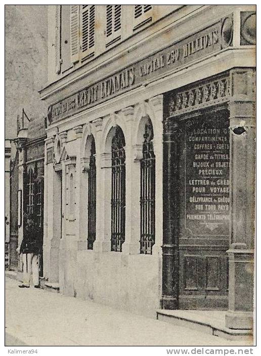 MARNE / LA CHAMPAGNE / EPERNAY / RUE JEAN-MOËT  ( Vélo, Enfants Et BANQUE CREDIT LYONNAIS ) / Photo J. BRACQUEMART - Epernay