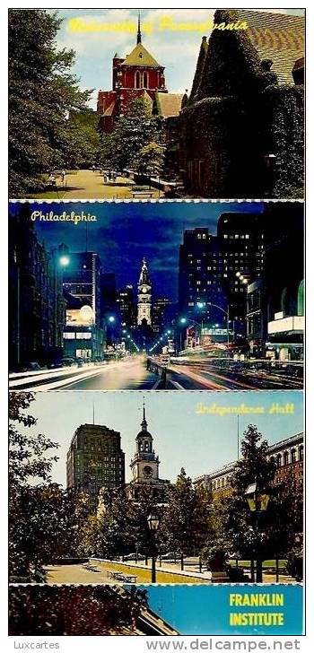 BEAUTIFUL PHILADELPHIA. 6 DETACHABLE POST CARDS - Philadelphia