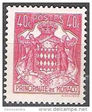 Monaco 1943 Yvert 251 Neuf ** Cote (2015) 0.20 Euro Armoirie Du Principauté - Nuovi