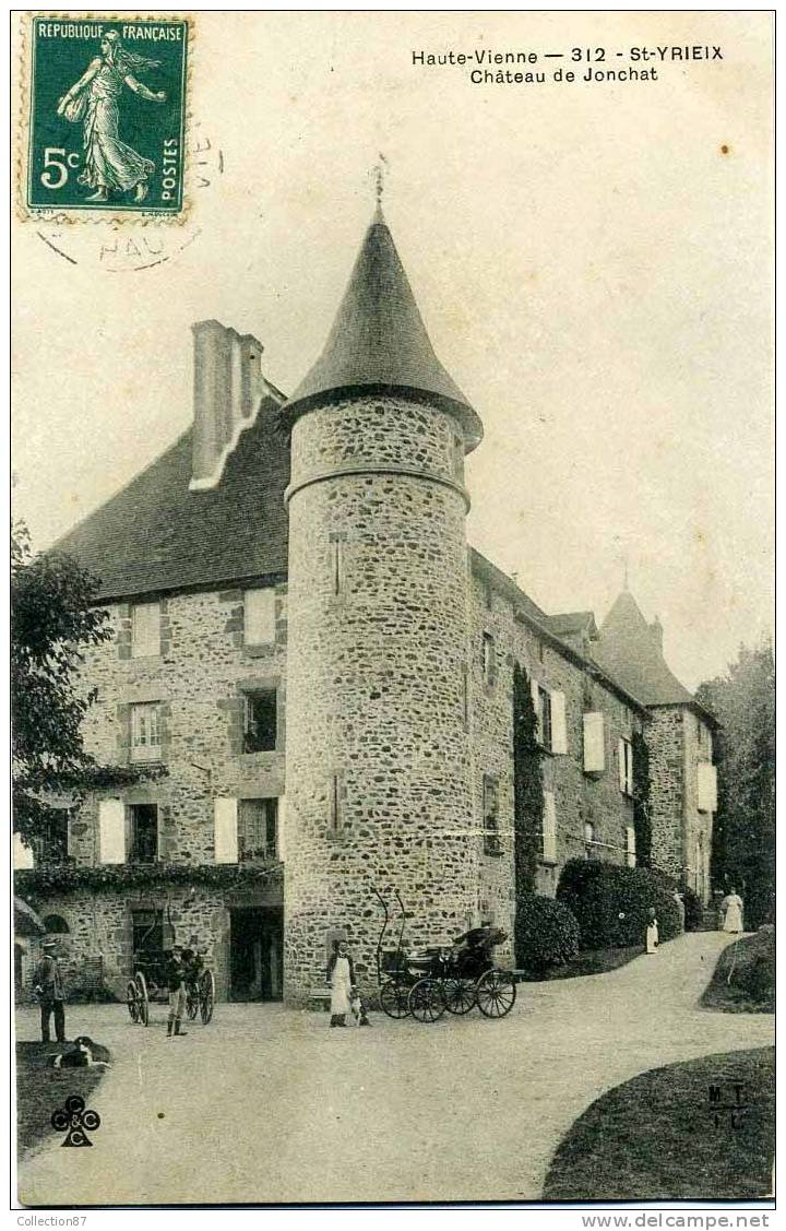 87 - HAUTE VIENNE - ST YRIEIX La PERCHE - CHATEAU De JONCHAT - Saint Yrieix La Perche