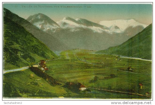 73. Vallée De Moutiers, Vue D´ALBERTVILLE. 52 - Albertville