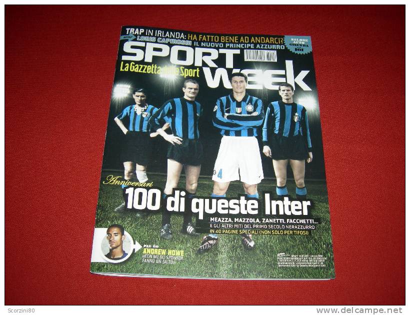 Sport Week N° 392 (n° 8-2008) INTER - Deportes