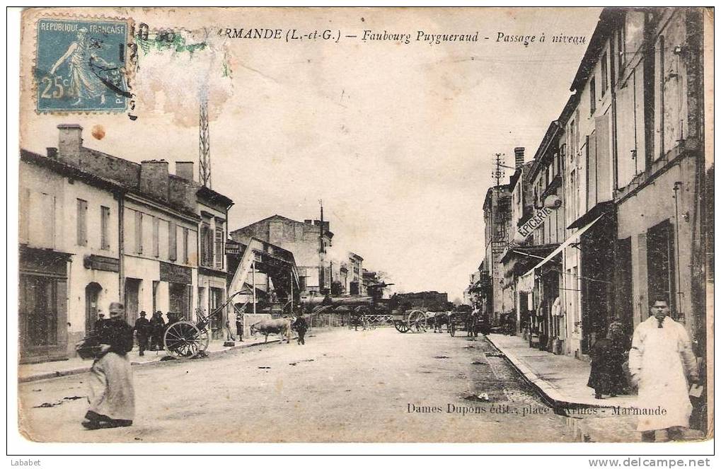 Marmande  Passage A Niveau - Marmande