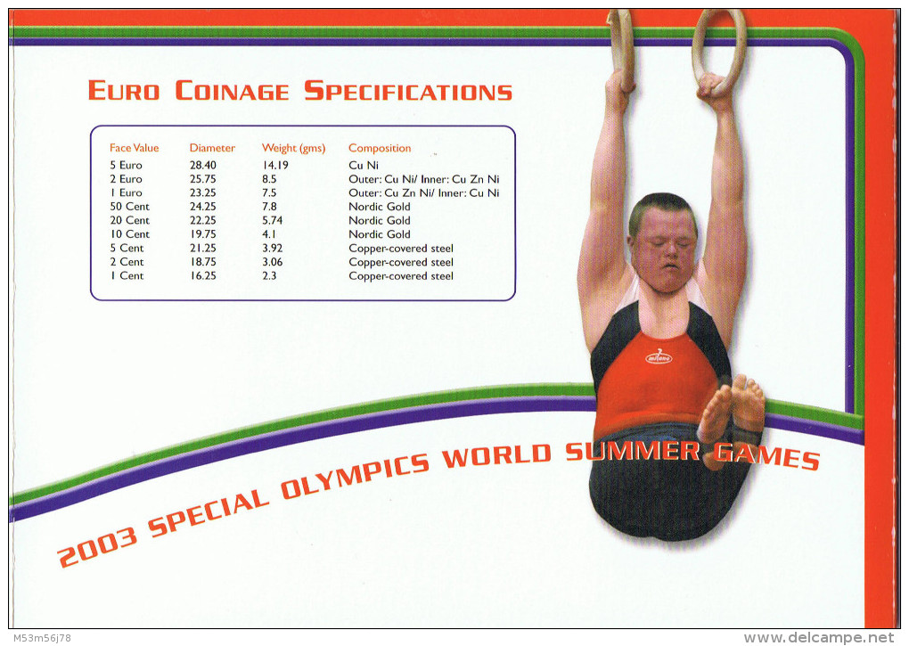 KMS Irland 2004 - Special Olympic Im Klappfolder - Irlande