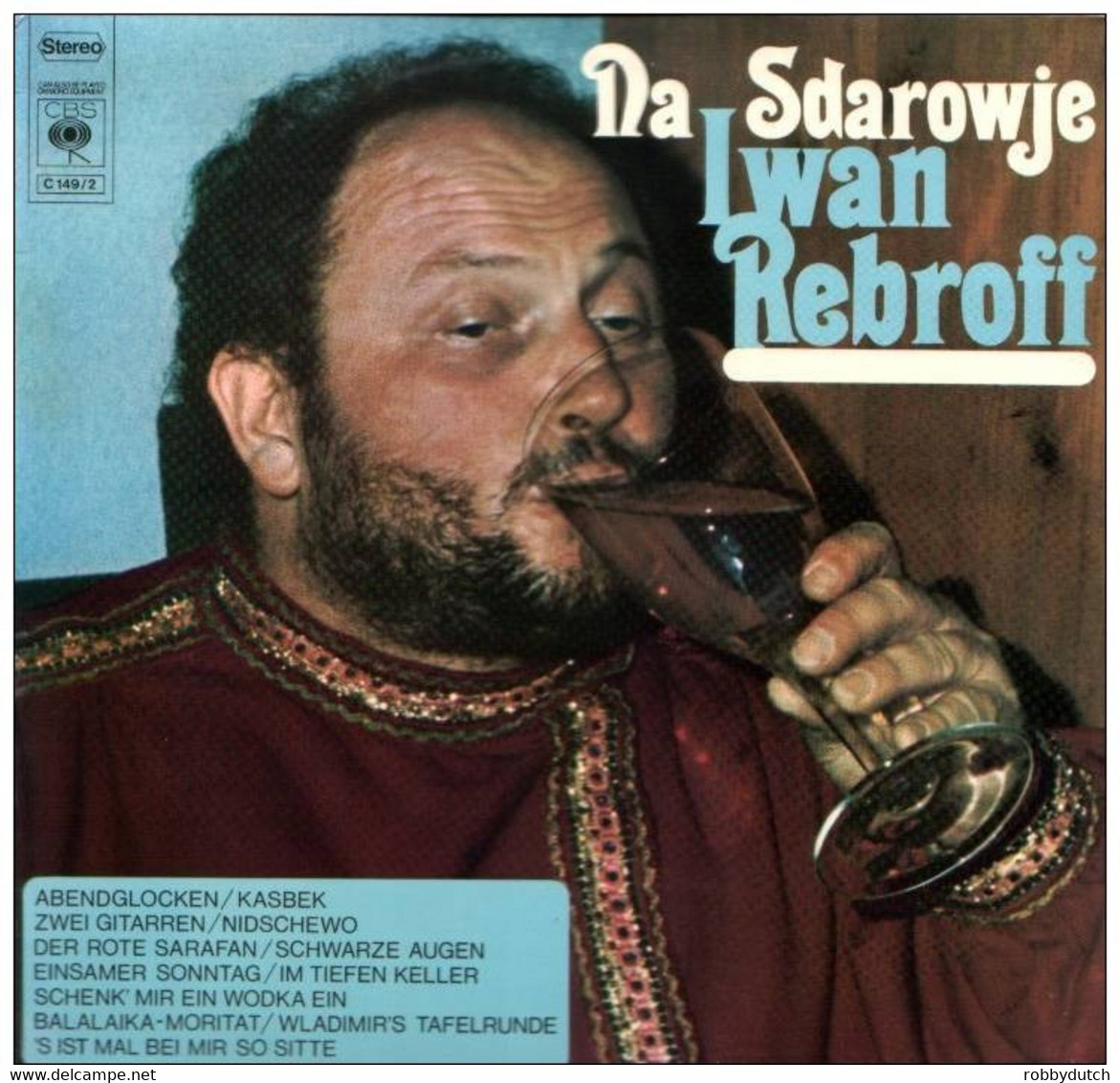 * LP * IWAN REBROFF - NA SDAROWJE (Dutch Club Pressing 1970 Ex-!!! - Autres - Musique Allemande