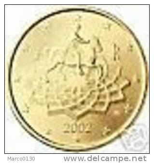 ITALIE 50 Cts 2002 - Italia