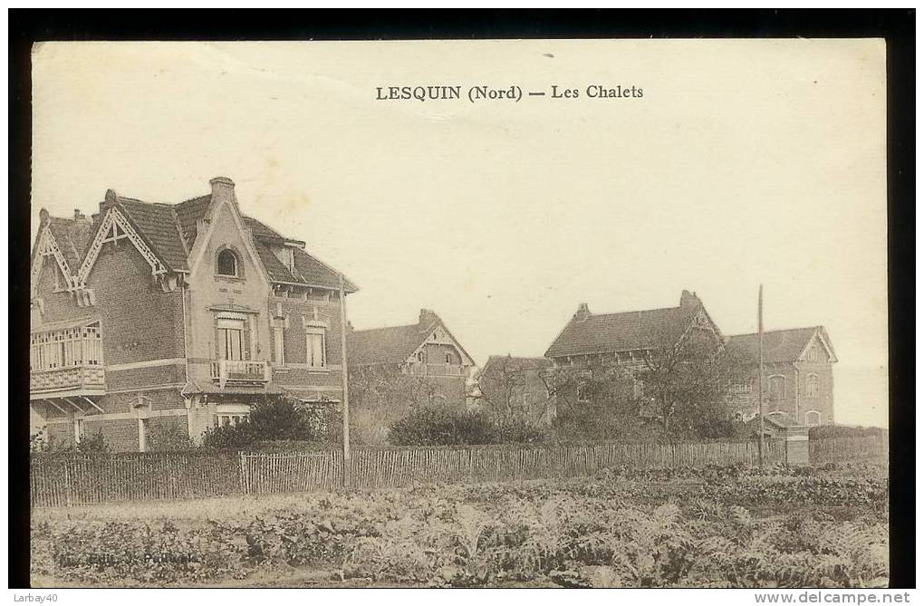 1 Cpa Lesquin Les Chalets -cph16 - Andere & Zonder Classificatie