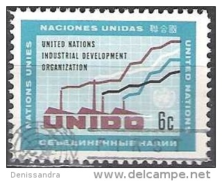 Nations Unies (New York) 1968 Yvert 179 O Cote (2015) 0.15 Euro Organisation Pour Le Développement Industriel UNIDO - Gebraucht