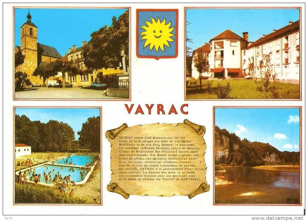 CpE0886 - VAYRAC - Carte Multivues - (46 - Lot) - Vayrac