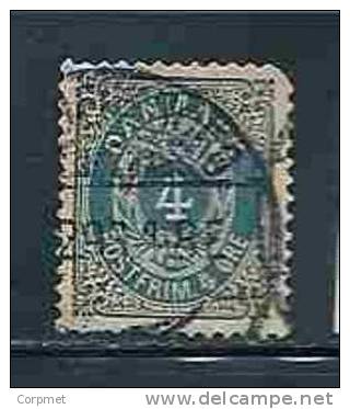 DENMARK - 1875/1903 - Yvert # 23 - USED - Gebraucht