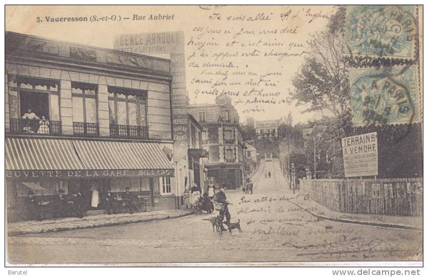 VAUCRESSON - Rue Aubriet (Buvette De La Gare) - Vaucresson