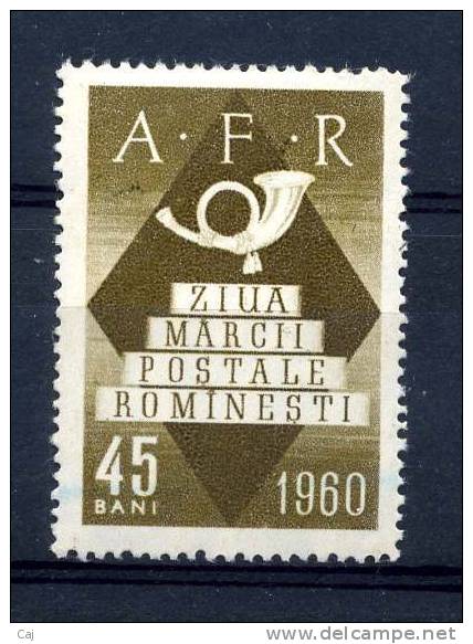 Roumanie  -  Avion  :  Yv  126  **   La Vignette - Unused Stamps