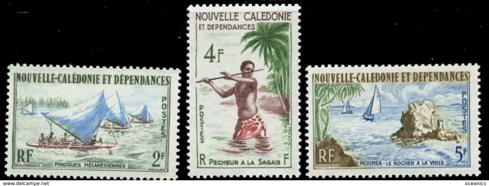 Nouvelle Calédonie (Y/T No, 302-05 - Nouméa) [*] - Unused Stamps