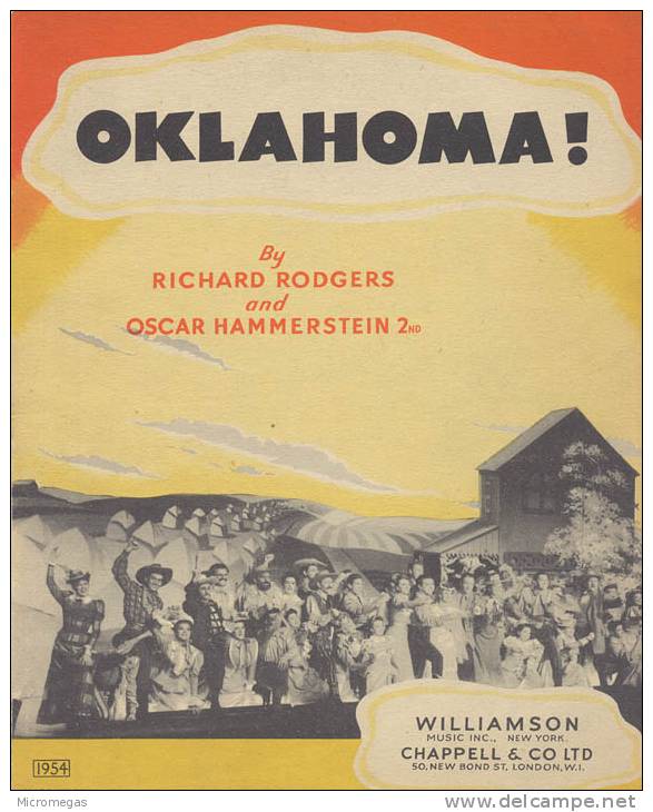 Richard Rodhers : Oklahoma ! - Componisten Van Musicalkomedies