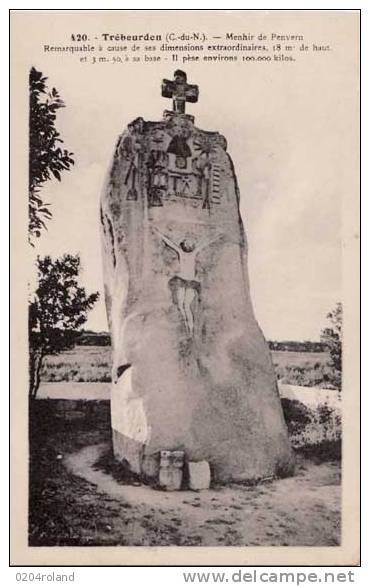 Trébeurden - Menhir De Penvern - Trébeurden