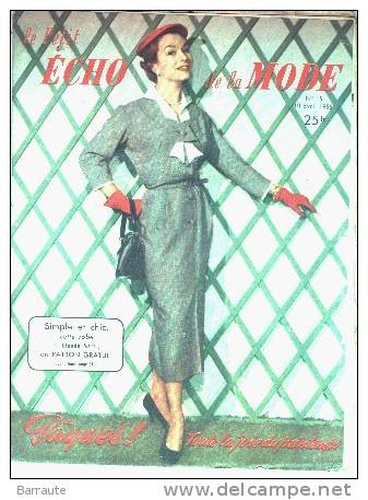 Le Petit Echo De La Mode 1955 N° 15 : Paques Toutes Les Joies Du Printemps - Mode