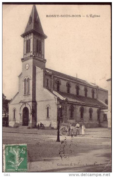 93 --- Rosny - Sous - Bois --- L´Eglise - Rosny Sous Bois