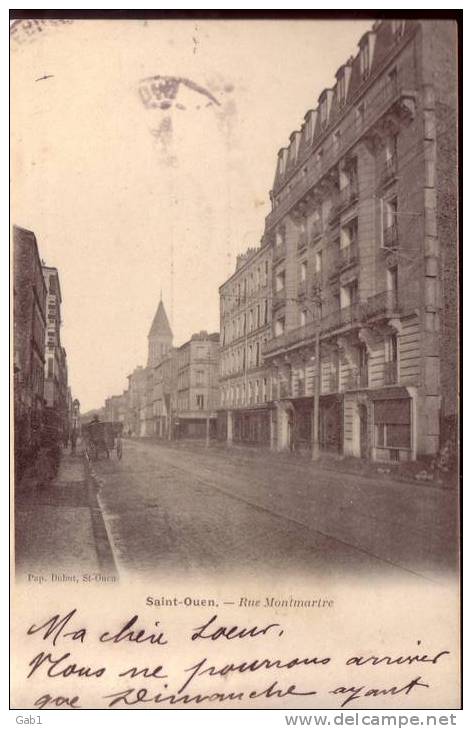 93 --- Saint - Ouen --- Rue Montmartre - Saint Ouen