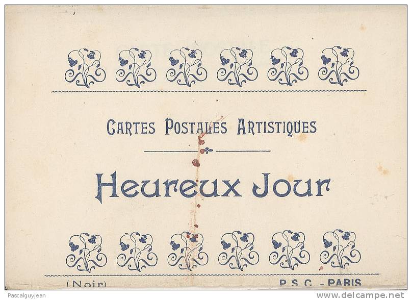 5 CPA 1900-1910 - HEUREUX JOUR - Nozze