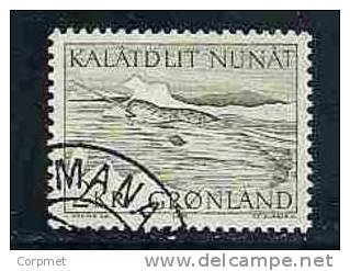 FAUNA - NARVAL - GREENLAND - GROENLAND - 1975 - Yvert # 80 - VF USED - Altri & Non Classificati