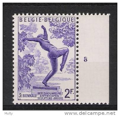 Belgie OCB 970 (**) Met Plaatnummer 3. - ....-1960
