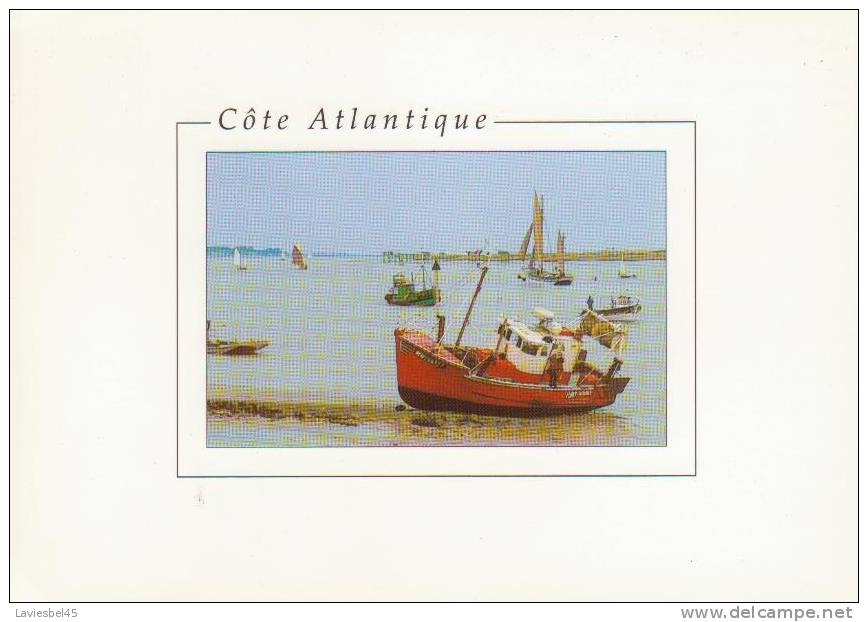 COTE ATLANTIQUE - APRES REPARATION LE BATEAU DE PECHE....... - Pays De La Loire