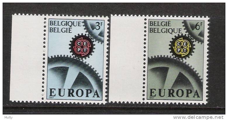 Belgie OCB 1415 / 1416 (**) - 1967