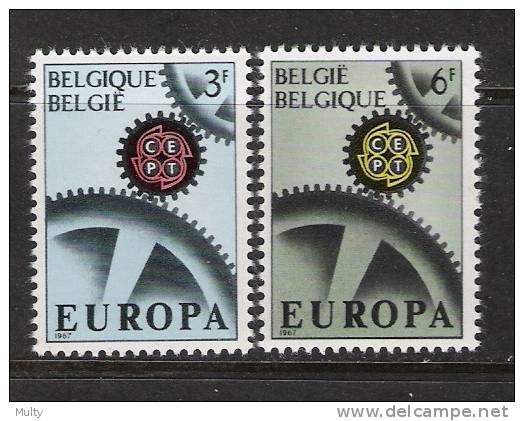 Belgie OCB 1415 / 1416 (**) - 1967