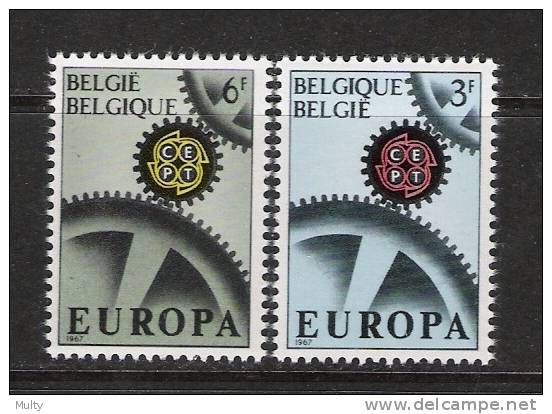 Belgie OCB 1415 / 1416 (**) - 1967