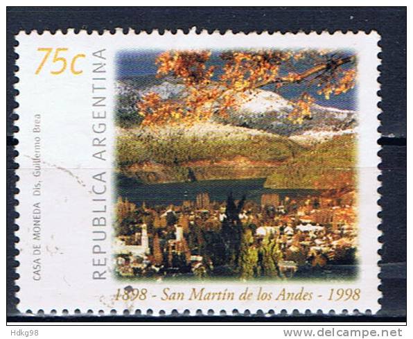 RA+ Argentinien 1998 Mi 2395 San Martin De Los Andes - Used Stamps