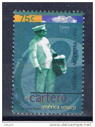 RA+ Argentinien 1998 Mi 2401 Postbote - Used Stamps