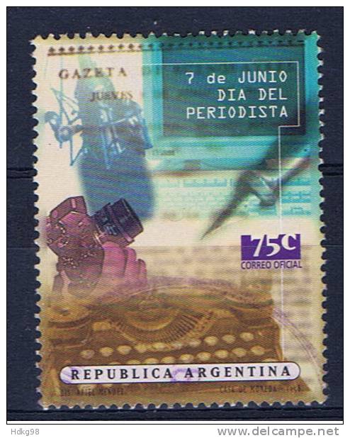 RA+ Argentinien 1998 Mi 2416 Tag Der Presse - Oblitérés