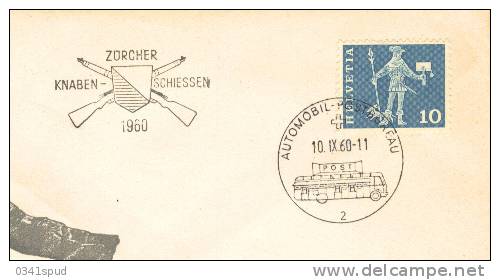 1960 Suisse Zurcher Tir  Shooting  Tiro - Waffenschiessen