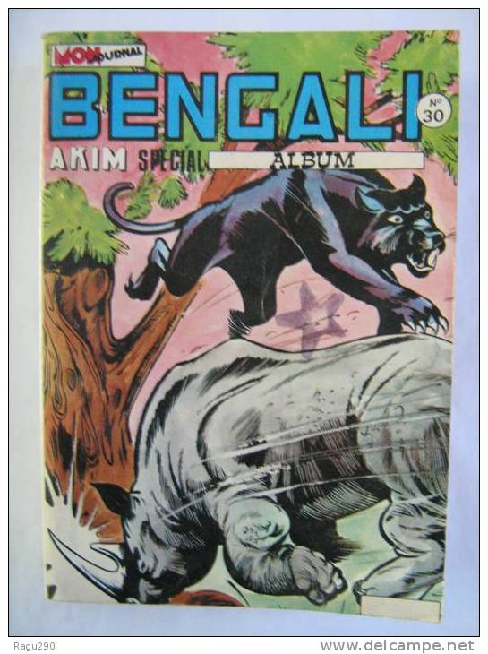 BD - AKIM Spécial BENGALI Album N° 30 - éditions  MON JOURNAL - PETIT FORMAT - En Bon état - - Bengali