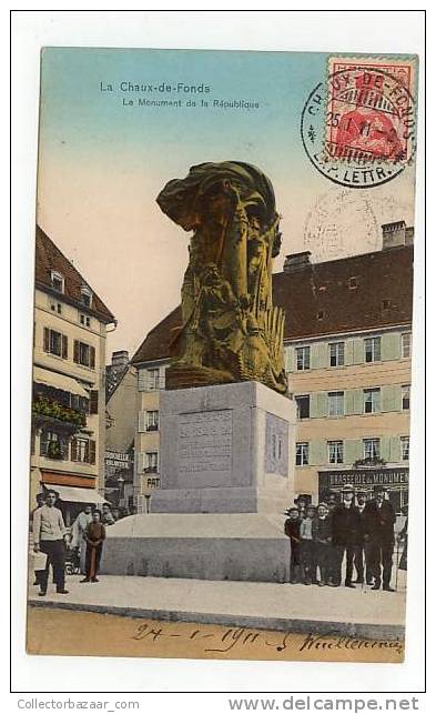 SWITZERLAND Chaux-de-Fonds  POSTCARD Ca 1920 VI - Otros & Sin Clasificación