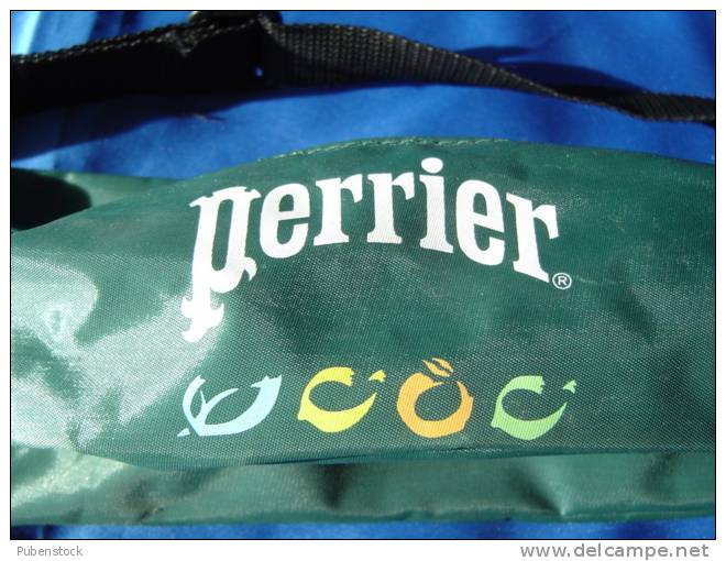 Petite Sacoche "PERRIER" Fluo. - Perrier