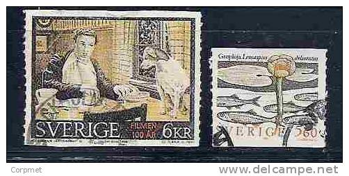 SWEDEN - MODERN FAKES (stamps Cut From Magazines Articles) POSTALLY USED - Errors, Freaks & Oddities (EFO)