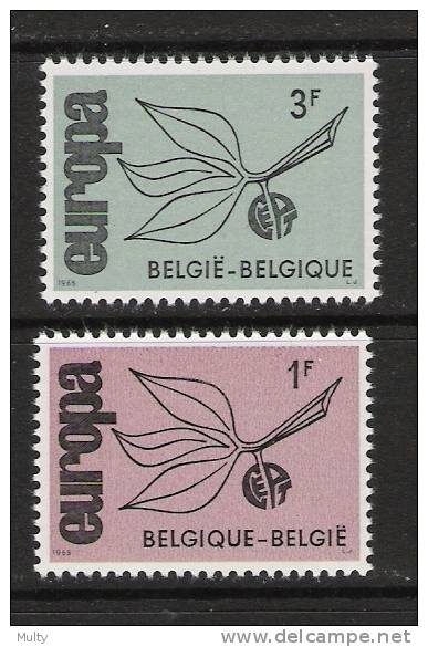 Belgie OCB 1342 / 1343 (**) - 1965